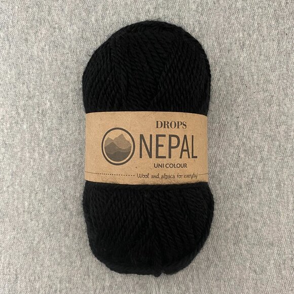 NWT Drops Nepal Colour 8903 Black Lot of 1 - Picture 1 of 6